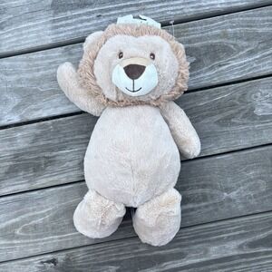 New Kellytoy Kelly Baby Super Soft Plush Lion Rattle Lovey - RARE 17"